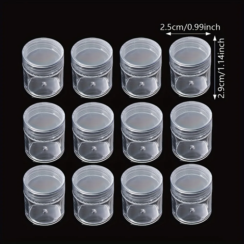 Bead Storage Bottle, Accessories Organizer, DIY Diamond Painting Organizer Tools, Rhinestone Mosaic Art Mini Storage Conta thumbnail 5