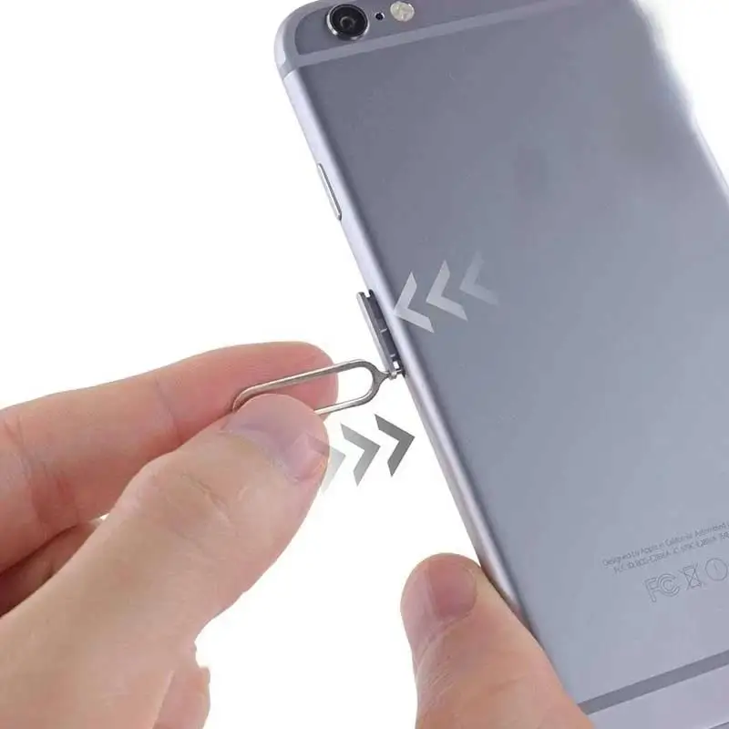 1/50/100Pcs Anti-Lost Eject Sim Card Tray Open Pin Needle Key Tool Ejetor For Mobile Phone Tablet Router SIM Remover Accessories thumbnail 4