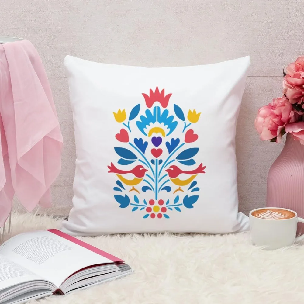 Polish Folk Decoration Painting Stencil with Brush 21x29.7cm/8.3x11.7inch Polish Folk Pattern Drawing Template DIY Art thumbnail 6