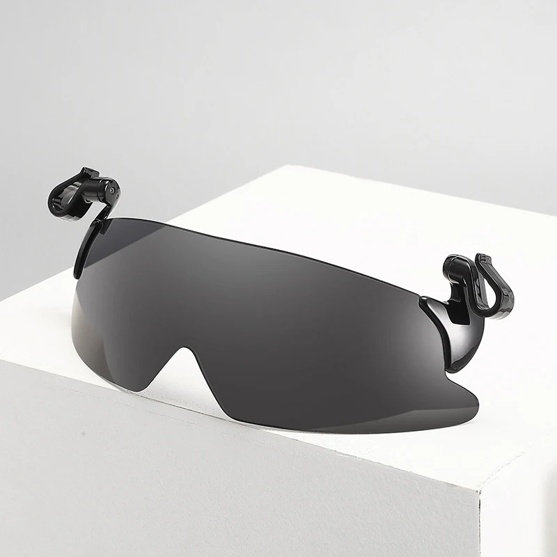 1PC Adjustable Clip Cap Sports Sunglasses Flip-Up Cover UV Protection Polarized Sunglasses Clip On Hat Cycling Goggles