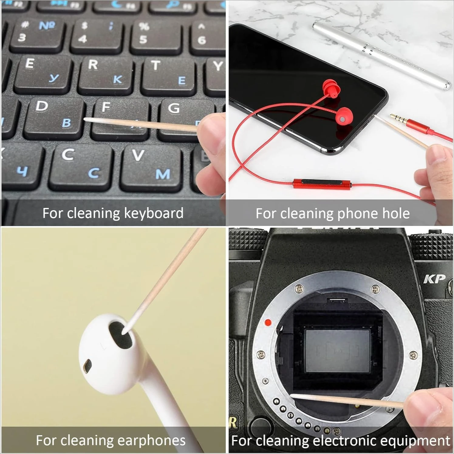 All-in-1 Electronics Cleaning Kit for iPhone AirPods, Phone Screen Cleaner, Charging Port & Speaker Brush, Tech Cleaning Tool thumbnail 4