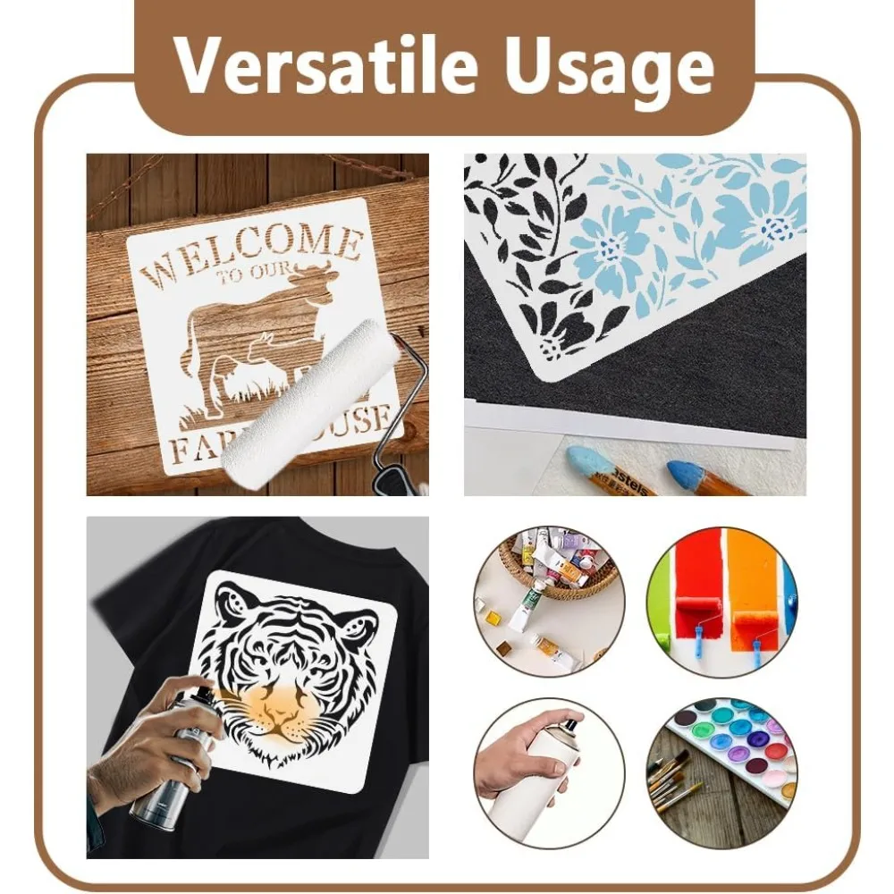2Pcs Play Football Stencils for Painting  Plastic Soccer Player Stencil Drawing Templates Sport DIY Craft Paint Templates thumbnail 3