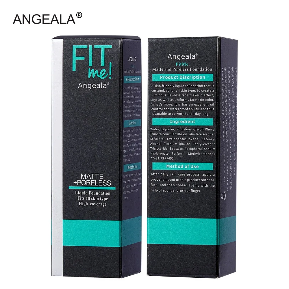 Professional Full Coverage Liquid Foundation Long Lasting BB Cream Makeup Base Waterproof Concealer Face Foundation thumbnail 2