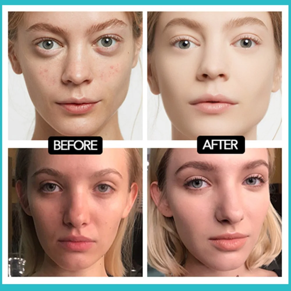 Professional Full Coverage Liquid Foundation Long Lasting BB Cream Makeup Base Waterproof Concealer Face Foundation thumbnail 4