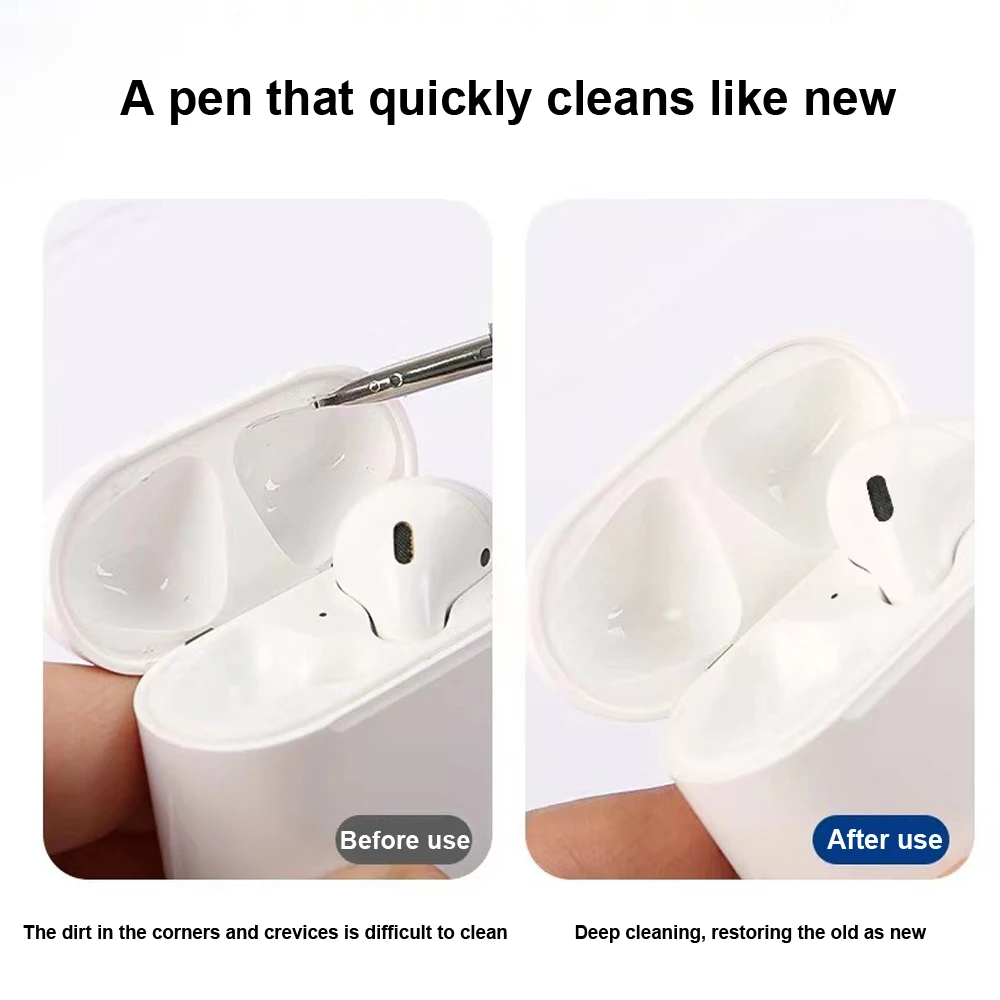 Cleaner Kit Earphones Cleaning Pen for Airpods Pro 2 3 4 Brush Headsets Cleaners Earbuds Cleaning Tools for Galaxy Buds 3 Xiaomi thumbnail 4
