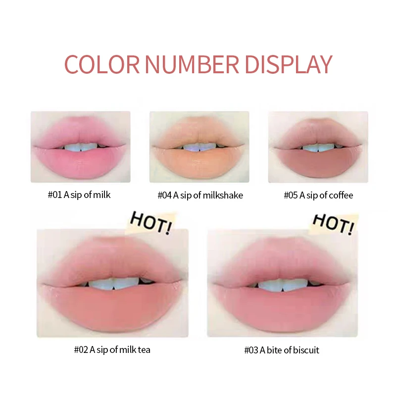 LipLinerPen Lips Makeup Soft Mist Cosmetics Lipstick Pen Gentle Colors Matte Lipstick Pen Lip Contouring Lipliner Pencil thumbnail 2