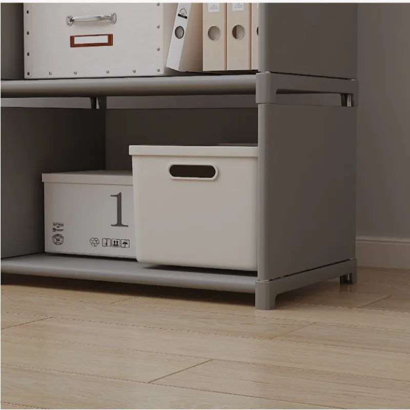 Multi-Layer Bookshelf Easy Assembly Bookcase Living Room Book Shelf Study Room Bedroom Storage Shelf Sundries Toys Cabinet thumbnail 5