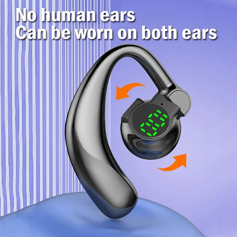 Wireless Bluetooth Headphones Full Open Headset Air Conduction Ear Hook Earphones Handsfree Noise Canceling Audifonos Sports thumbnail 3