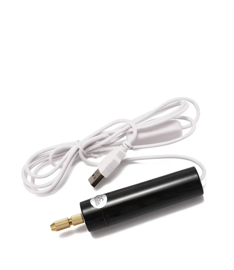 Handheld Mini Electric Drill USB DIY Tool for Epoxy Resin Jewelry Making Wood Craft Engraving Pen thumbnail 4
