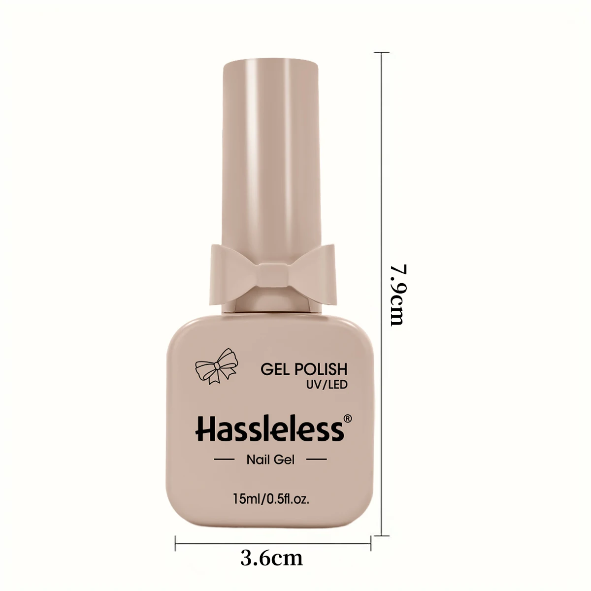 Single-use gel nail polish, classic colors, semi-permanent, removeable by soaking or LED polish, suitable for home and salon use thumbnail 3