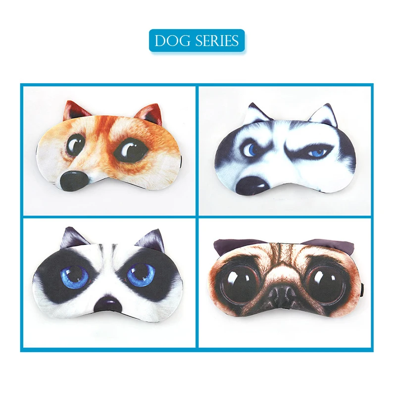 New Anime Sleep Mask Cotton Sleeping Eye Mask Cute Kids Cartoon Eye Cover Blindfolds Travel Home Eyes Relax Masks Eyepatch thumbnail 2