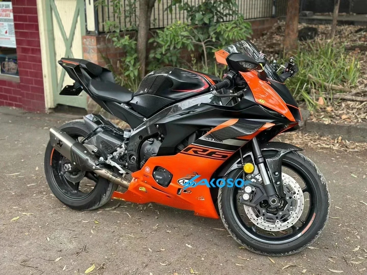 Pure Full Carbon Fiber Motorcycle Body Fairings Kit For Yamaha R6 YZF 2017 2018 2019 2020 2021 2022 2023 2024 2025 thumbnail 6
