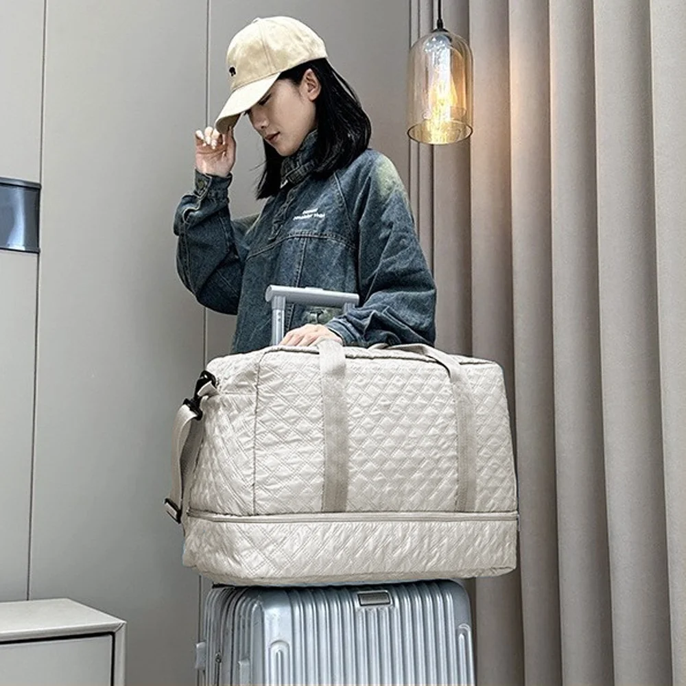 Large Capacity Expanding Travel Bags Luggage Organizer Bag Handbag Waterproof Portable Foldable Travel Clothes Storage Bag New thumbnail 3