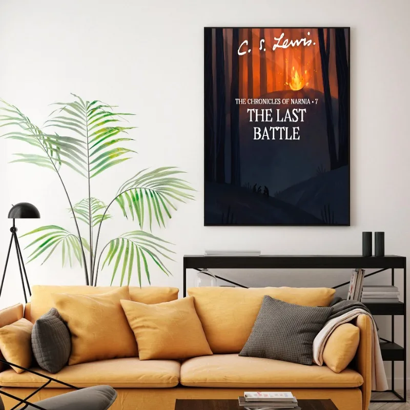 Fantasy Adventure Literary The Chronicles-of Narnia Posters Vibrant Storybook Art Kids Room Decor Classic Magical World Wall Art thumbnail 3