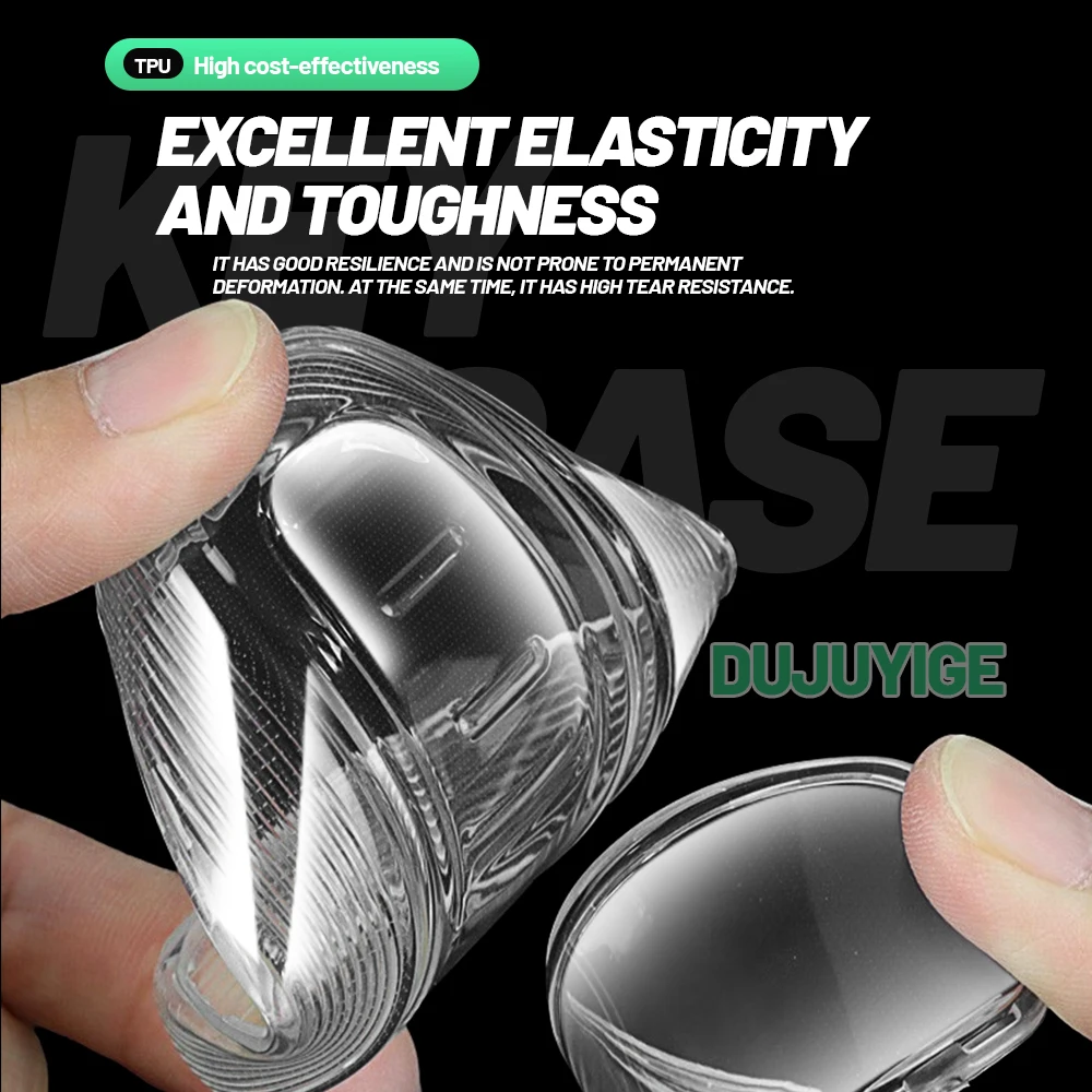 Clear TPU Car Key Case For Skoda Kodiaq NX7 2023-2026 Key Fob Cover Protector Shell Auto Accessories 2024 2025 thumbnail 3