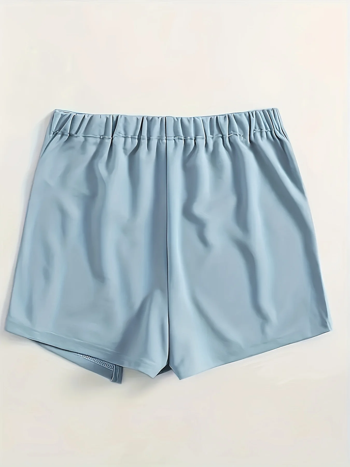 Lady's elegant halter top, mature lady exclusive, dignified and beautiful, fashionable and sexy, solid color, slit short pants thumbnail 2