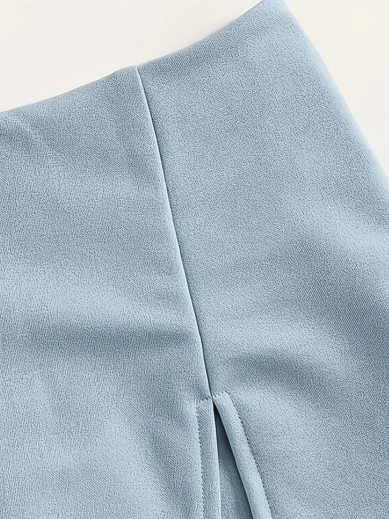Lady's elegant halter top, mature lady exclusive, dignified and beautiful, fashionable and sexy, solid color, slit short pants thumbnail 5
