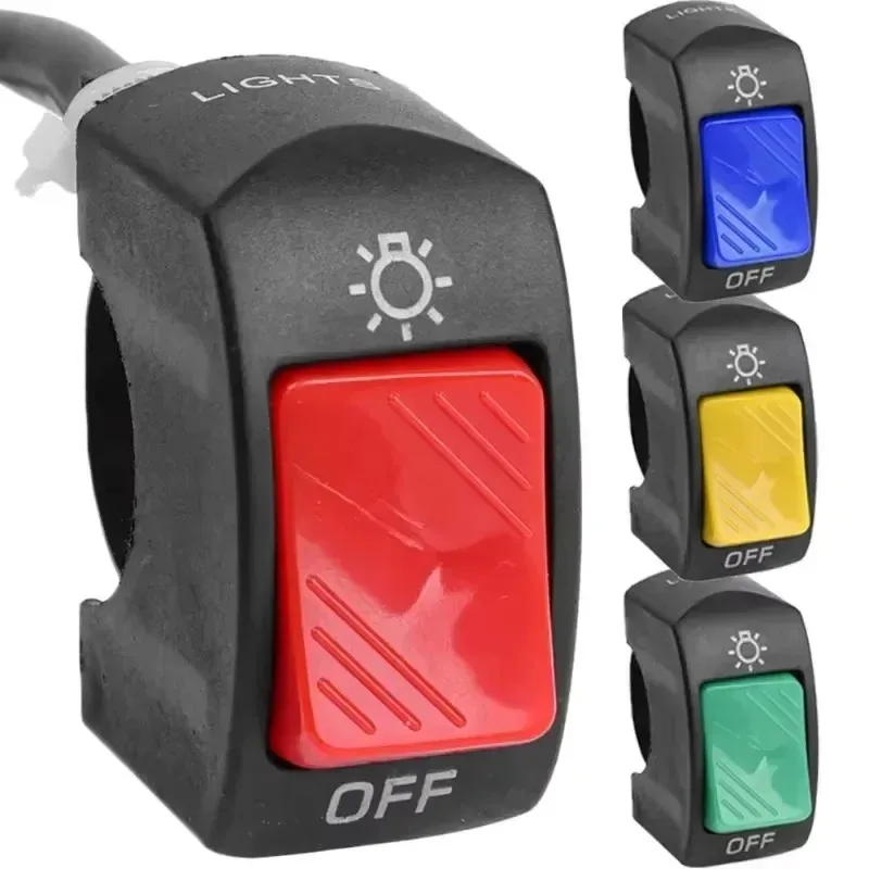 1Set Motorcycle Switch Control Button Handlebar Mount Headlight Turn Signal Control Modification Switch Motor Accessories thumbnail 4