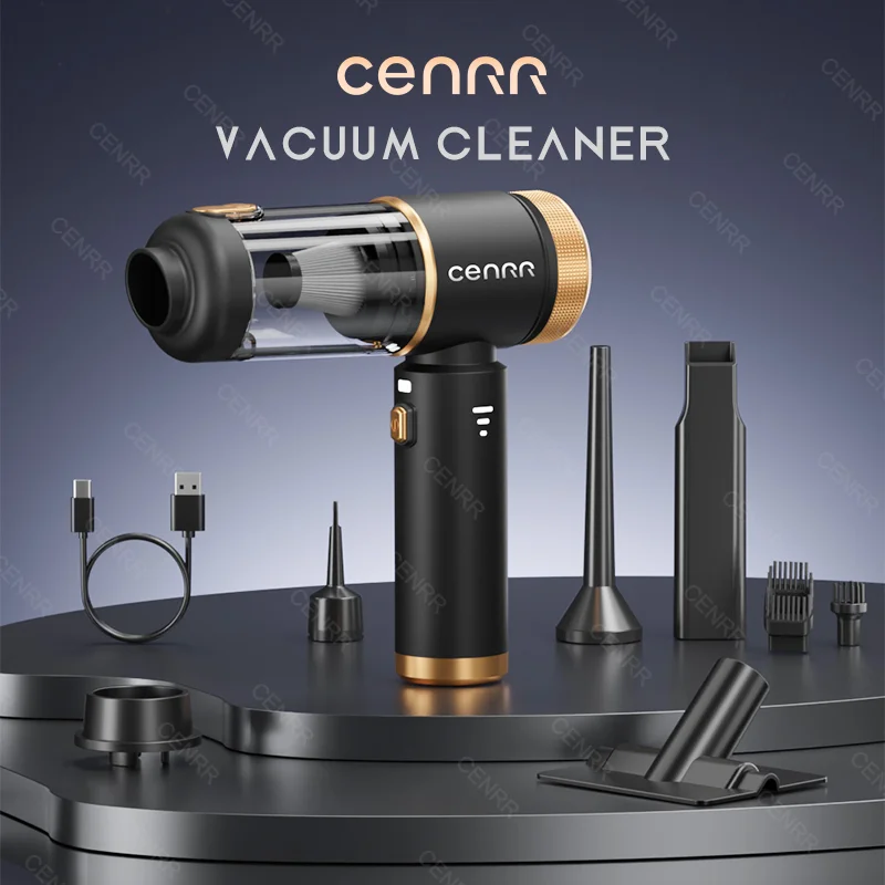 CENRR 2026 Car Vacuum Cleaner Mini 998000PA Cordless Powerful for Home Handheld Blower Car Cleaner Portable Car Vacuum Cleaner thumbnail 6