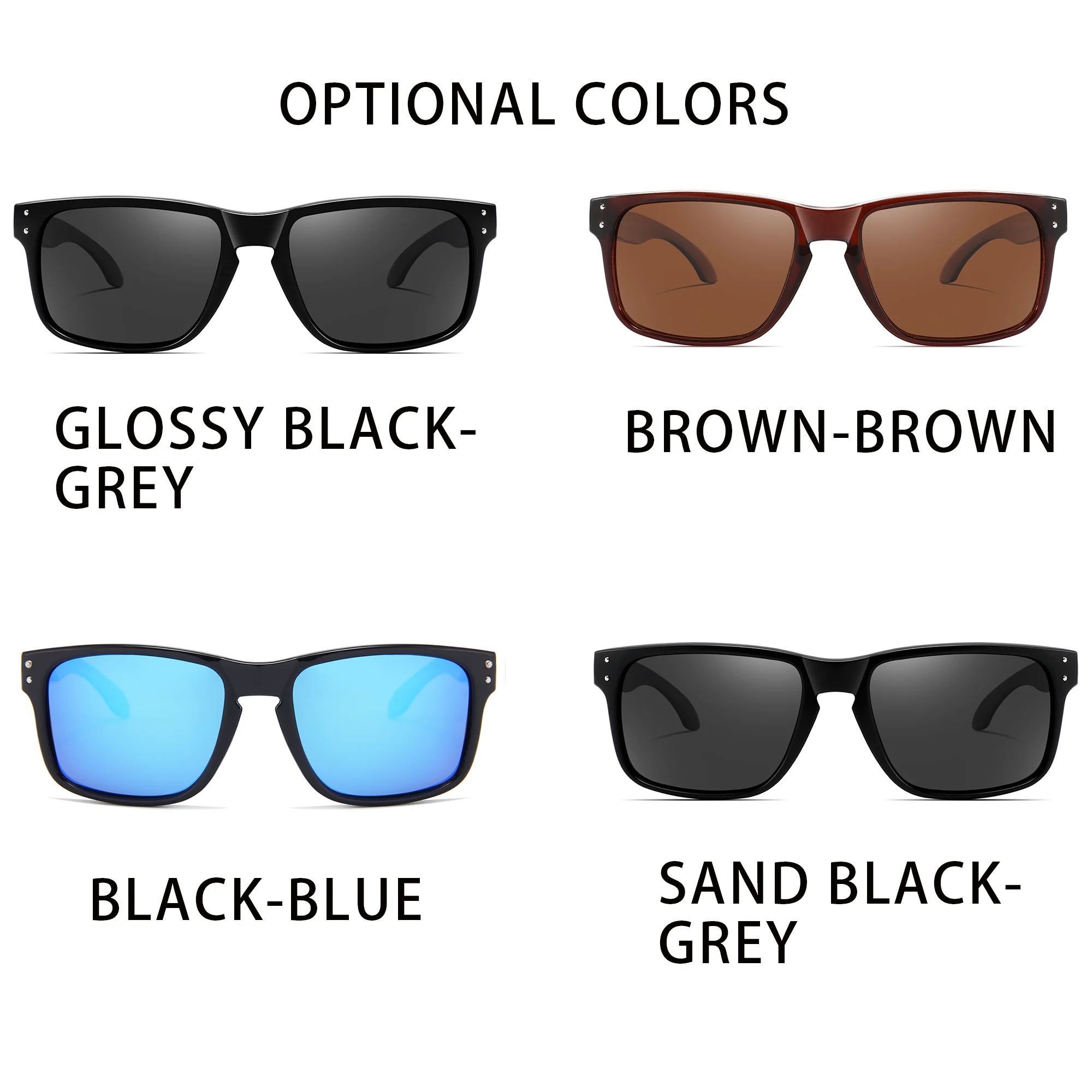 2026 NEW High quality luxury KIDIN brand Polarized sunglasses square Outdoor Sports Party Beach Women men sun glasses UV400 thumbnail 4