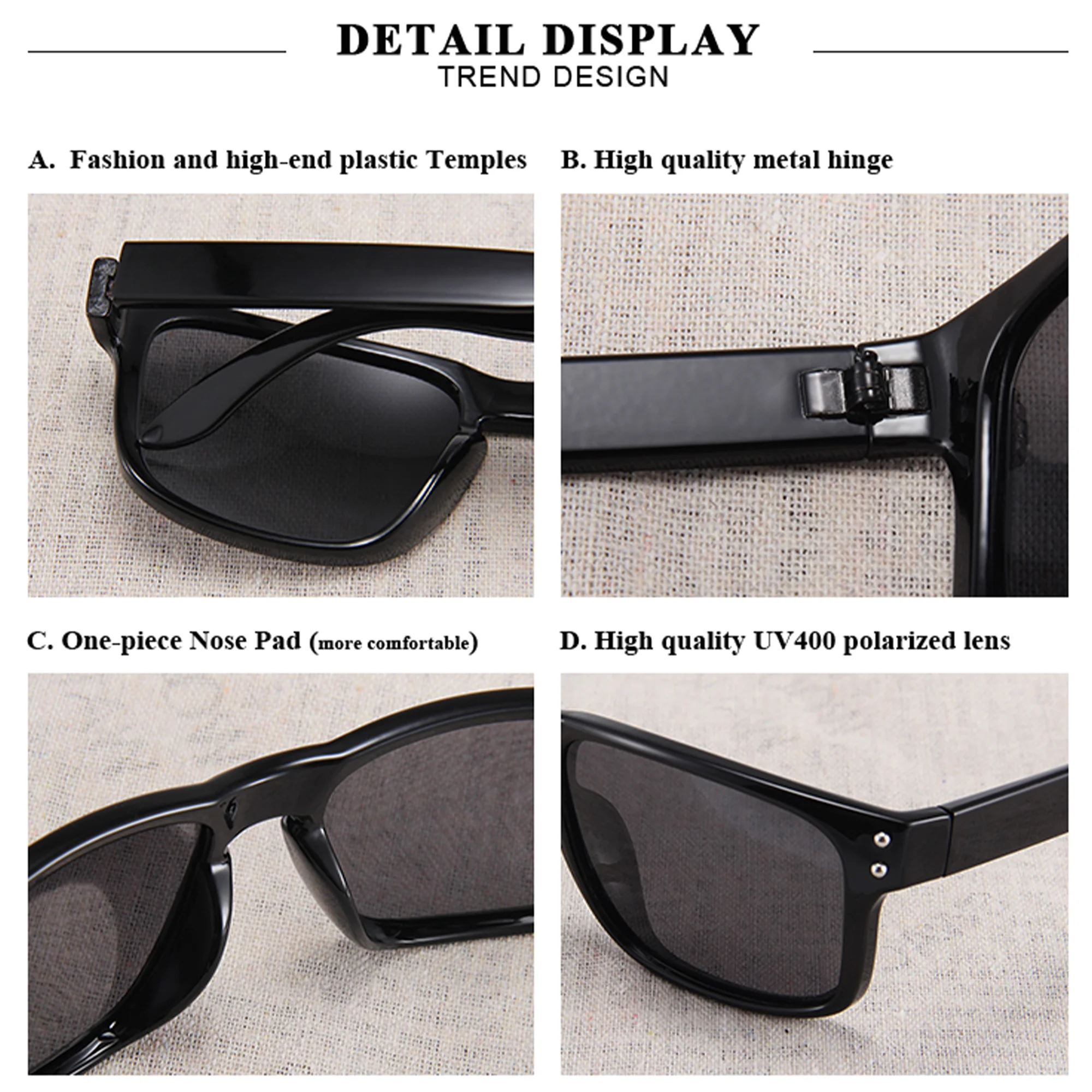 2026 NEW High quality luxury KIDIN brand Polarized sunglasses square Outdoor Sports Party Beach Women men sun glasses UV400 thumbnail 5