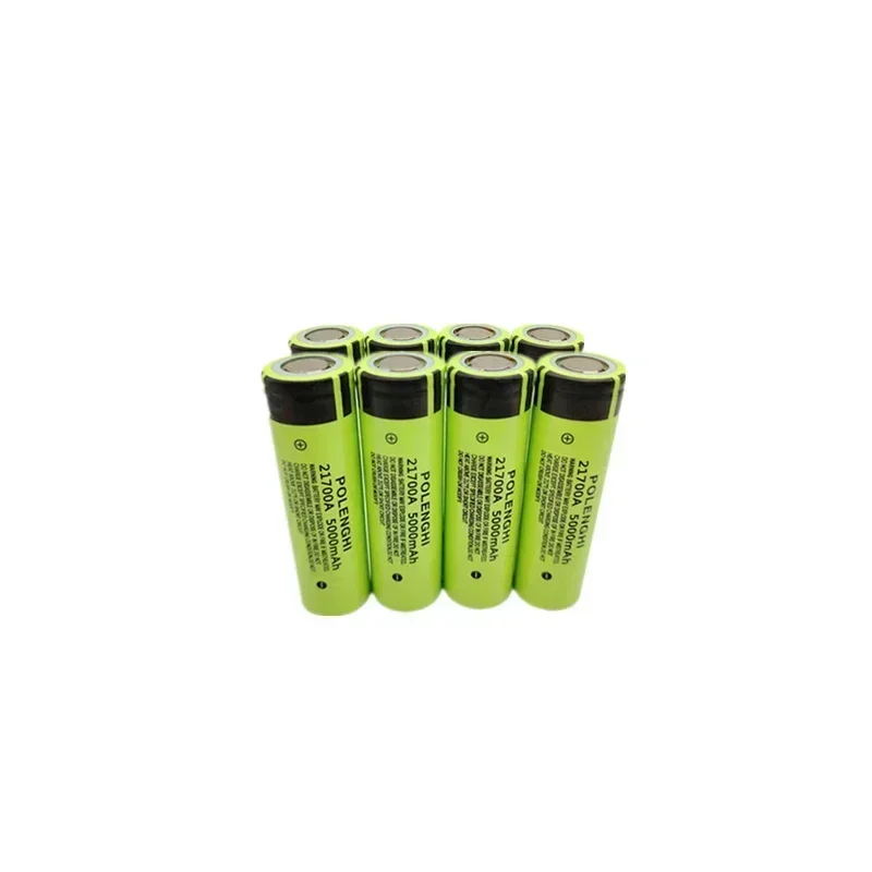 Rechargeable 21700 Lithium-Ion Battery 3.7V 5000mAh Large Capacity Flat Top for Electronics thumbnail 5