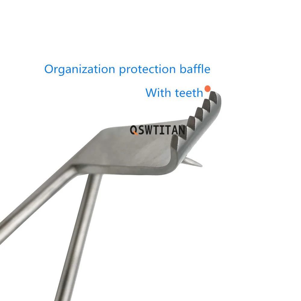QSWTITAN Orthopedics Weitlaner Retractor Self-Retaining with Tissue Protective Baffle Veterinary orthopedic instrument thumbnail 2