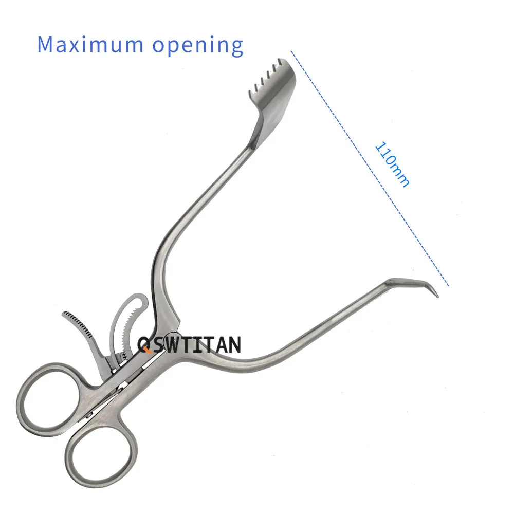 QSWTITAN Orthopedics Weitlaner Retractor Self-Retaining with Tissue Protective Baffle Veterinary orthopedic instrument thumbnail 5