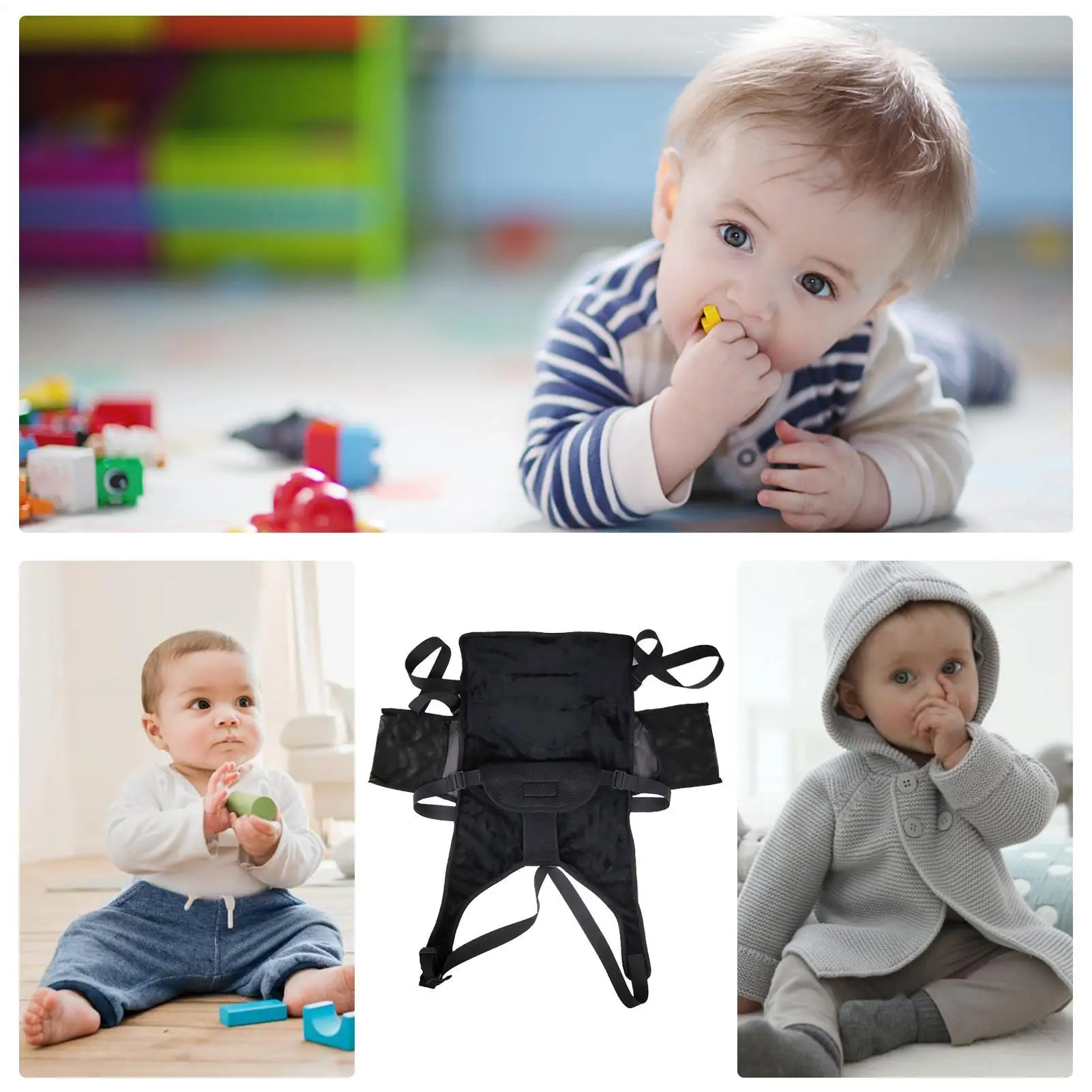 Toddler Airplane Seat Extender Toddler Footrest Travel Bed Soft Kids Toddler Airplane Travel Bed for Boys Children Girls thumbnail 4