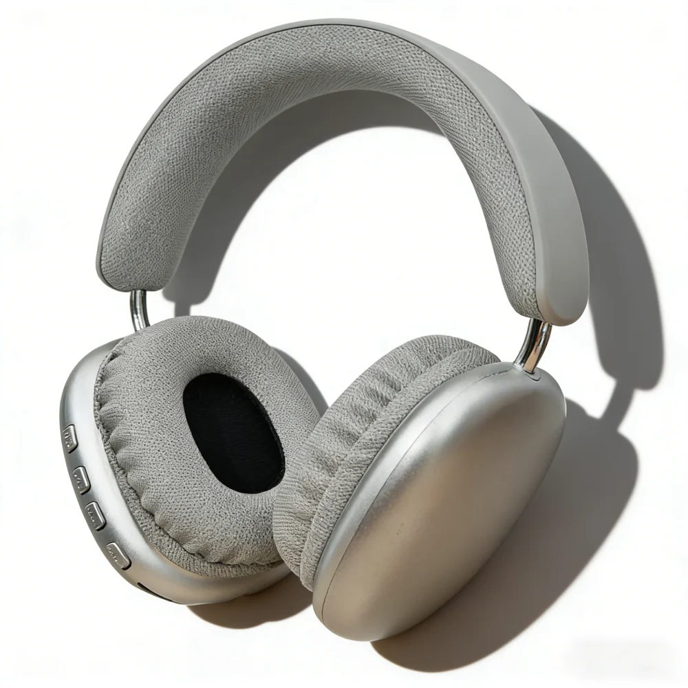 Wireless Bluetooth Headphones Stereo Over Ear Headset Noise Reduction Music Sport Gaming Earphones for Iphone Android With Mic