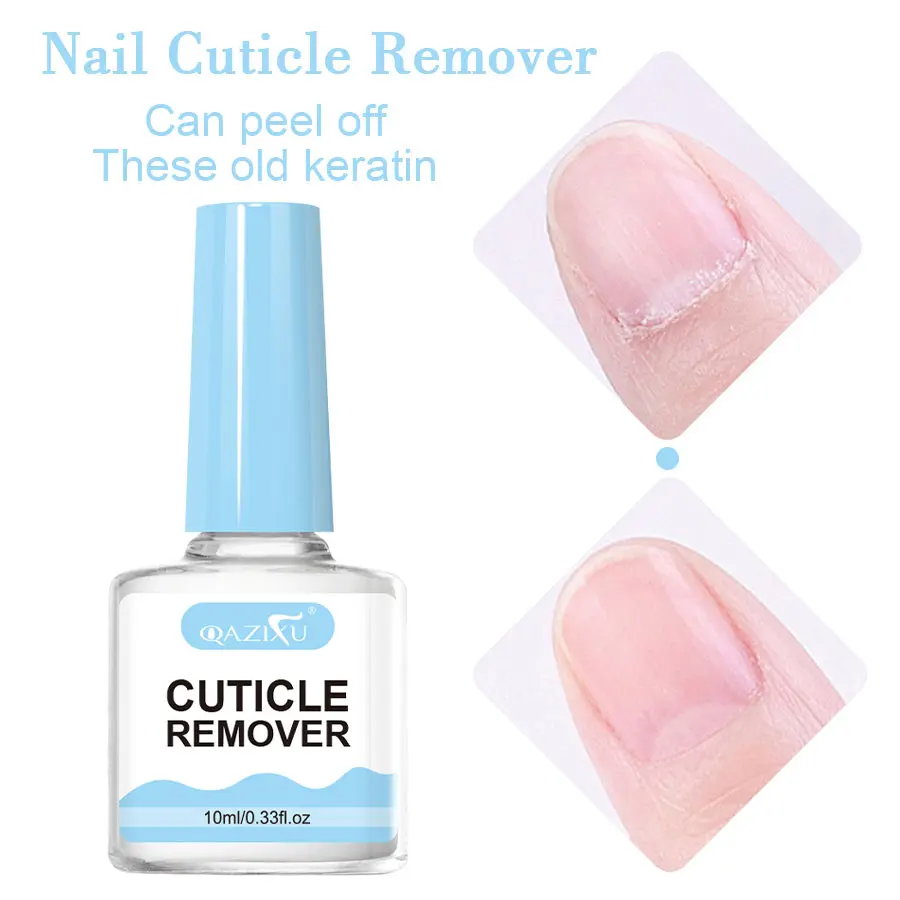 QAZIXU 10ml Nail Care Cuticle Remover Nail Polish for Dead Skin Gel Manicure Treatment Tool For Nail Art DIY Cleaner Tool thumbnail 3