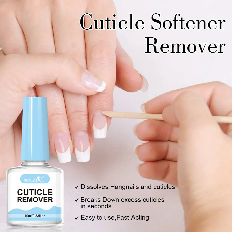 QAZIXU 10ml Nail Care Cuticle Remover Nail Polish for Dead Skin Gel Manicure Treatment Tool For Nail Art DIY Cleaner Tool thumbnail 2