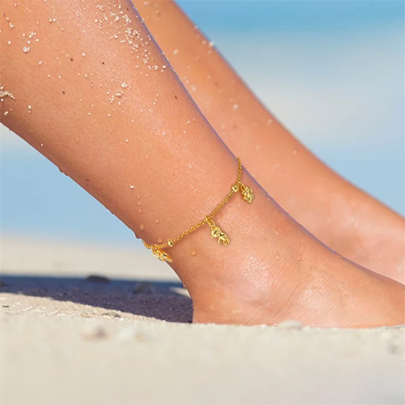 Cute S925 Sterling Silver Pink Heart Anklet Full-Diamond Heart Adjustable Chain For Daily Versatile Jewelry thumbnail 3