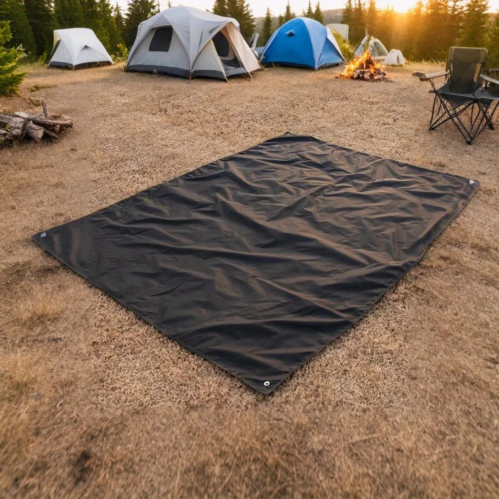 Thickened Non-Slip Outdoor Camping Mat, Heavy-Duty Oxford Ground Mat, Portable for Camping Hiking Beach Travel thumbnail 5