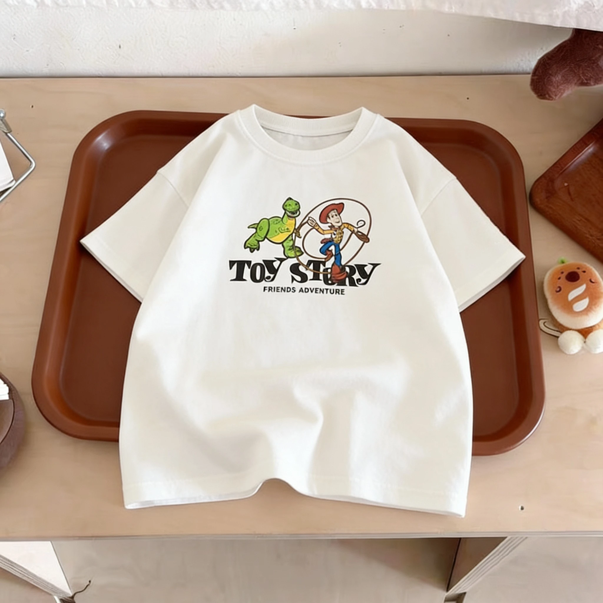 Summer Clothing Printed Cartoon Car Boys Tshirts Tops Short-sleeved Children's Wear Round Collar T-shirt Kids Costume T Shirts thumbnail 6