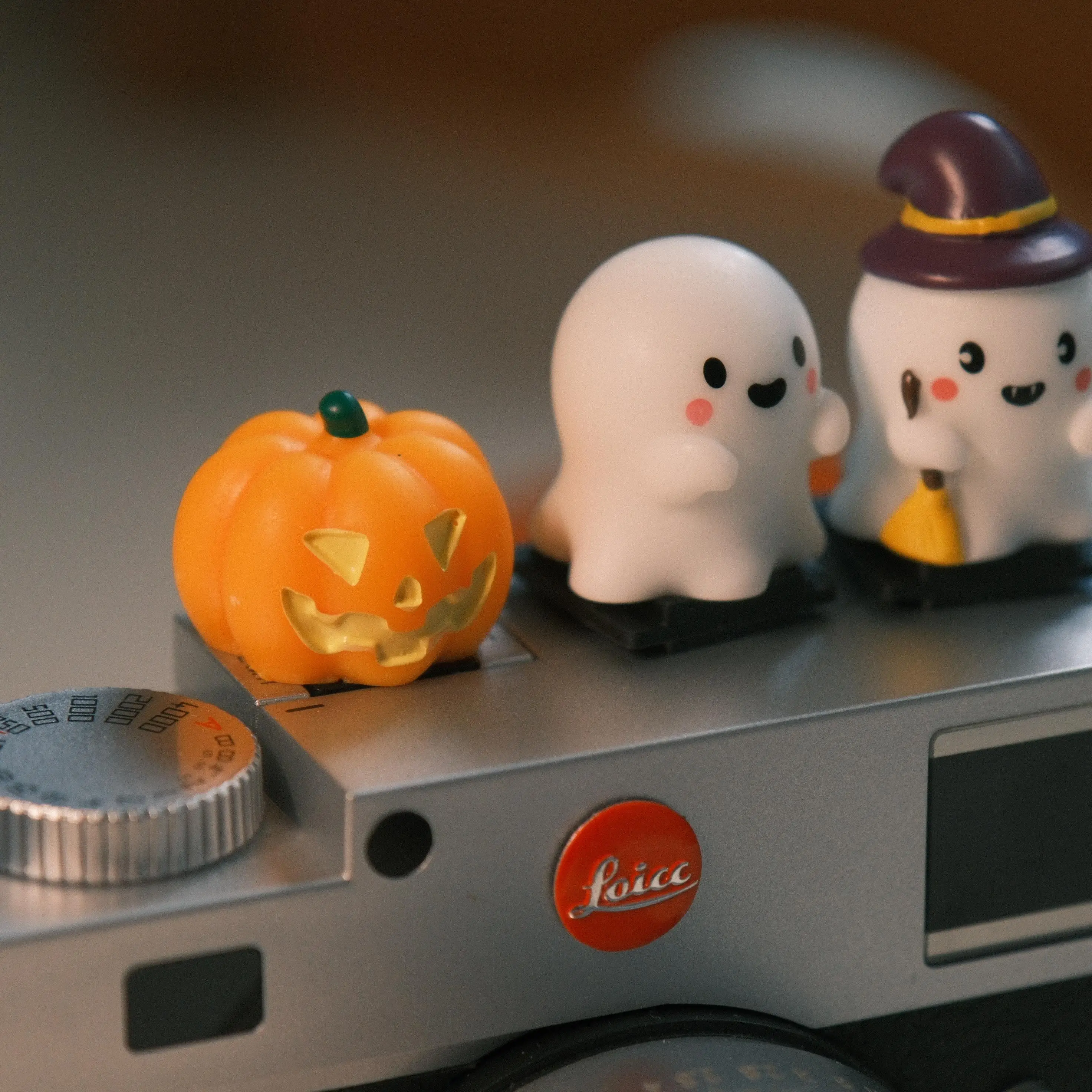 Cute Ghost Witch Pumpkin Hot Shoe Cover ABS Resin Camera Accessories Flash Dust Cap for Canon Nikon Sony Fuji Gift thumbnail 6