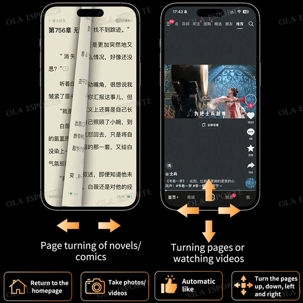 New Smart Ring Multi-Functional Rings Remote Control 5.3 BT Page Scrolling Video Flipping Auto-Like, Take Photos For Smartphones thumbnail 3