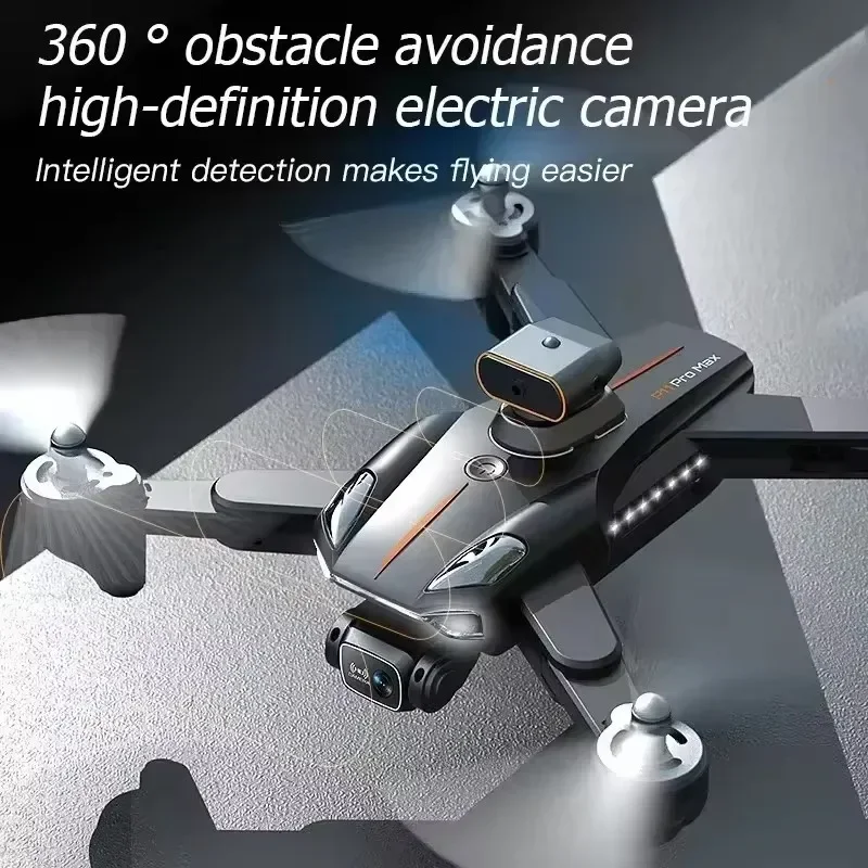 New P11 Max GPS Drone 8K HD 5G Professional Aerial Photography Dual Camera Obstacle Avoidanc Brushless Quadrotor 20000M 2026 thumbnail 4