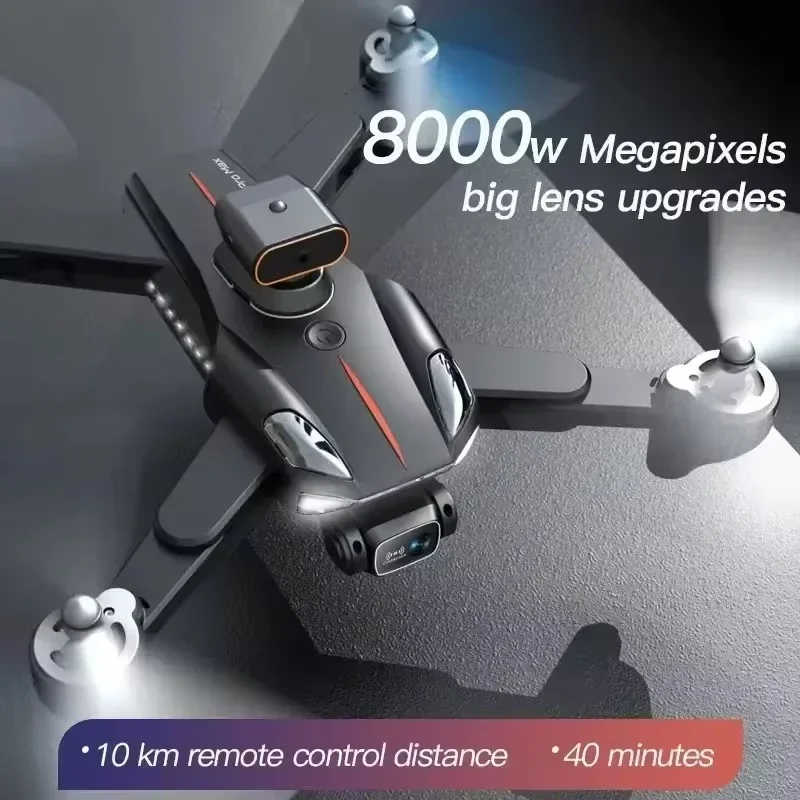 New P11 Max GPS Drone 8K HD 5G Professional Aerial Photography Dual Camera Obstacle Avoidanc Brushless Quadrotor 20000M 2026 thumbnail 2
