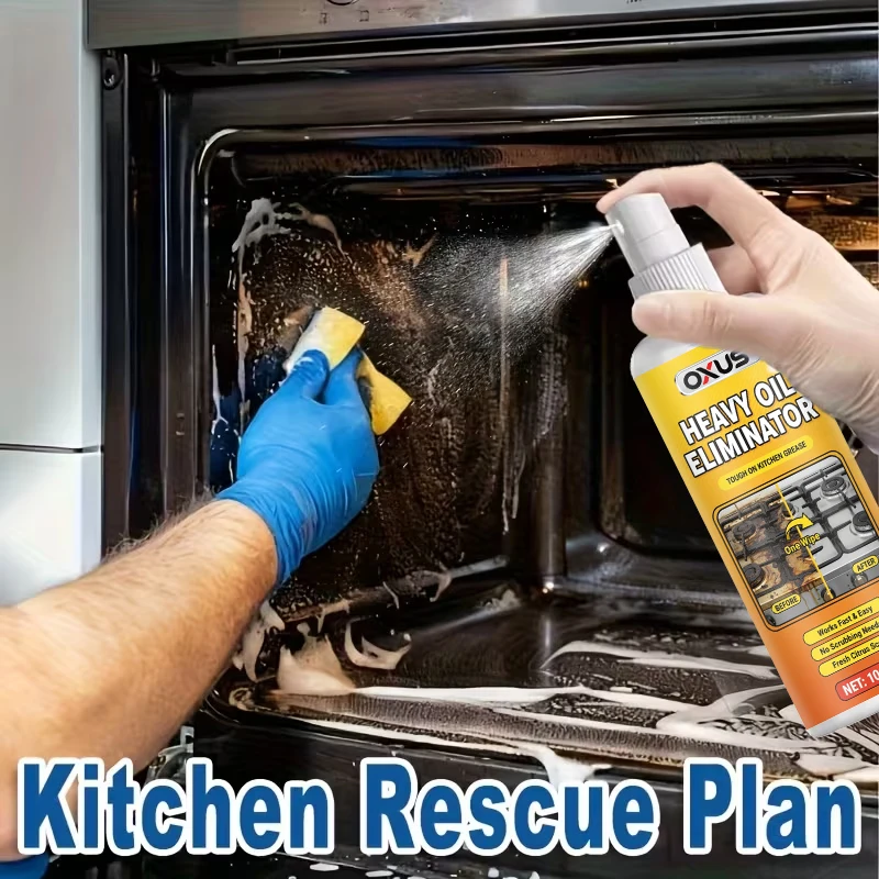 [OIL CLEANING ] Kitchen Heavy Oil Grease Stain Cleaning for Cooktops, Oven, Tile, Metal, Jasmine Scent, Range Hood, Sink, Stove thumbnail 3