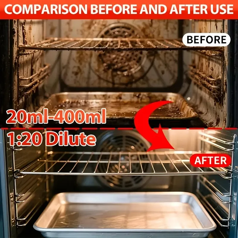 [OIL CLEANING ] Kitchen Heavy Oil Grease Stain Cleaning for Cooktops, Oven, Tile, Metal, Jasmine Scent, Range Hood, Sink, Stove thumbnail 4