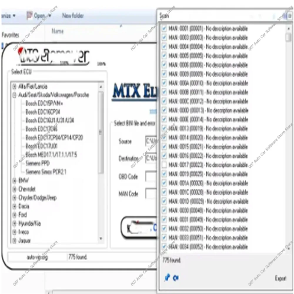 Car Repair Auto Diagnostic Tool D-P-F E-G-R Software for Vehicle Maintenance thumbnail 6