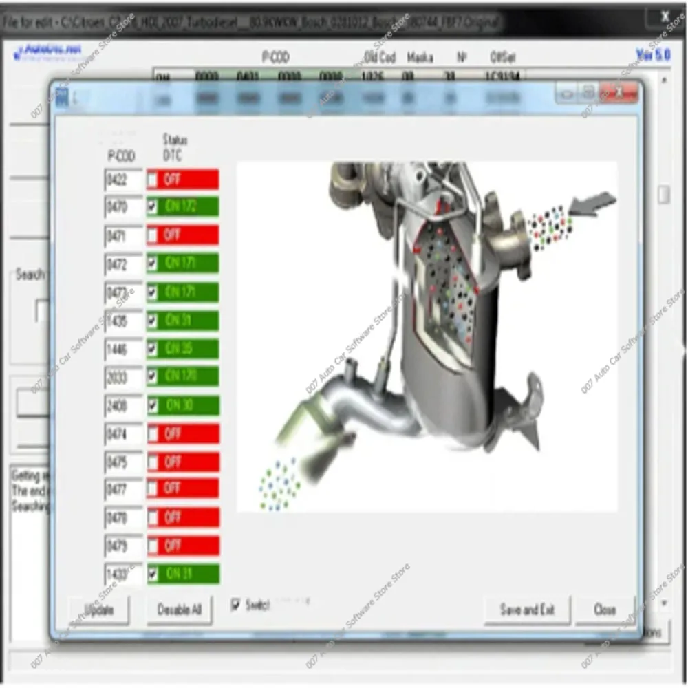 Car Repair Auto Diagnostic Tool D-P-F E-G-R Software for Vehicle Maintenance thumbnail 5