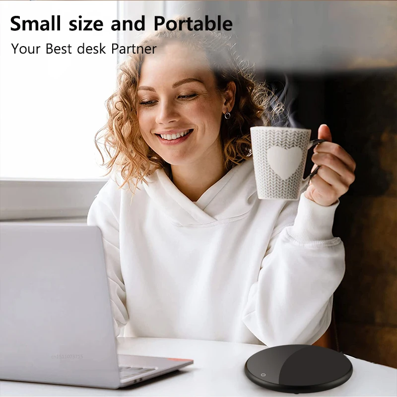 USB Cup Warmer Electric Heating Coaster Coffee Mug Warmer For Home Office Desktop Coffe Milk Tea Cup Warmer Portable Cup Heater thumbnail 5