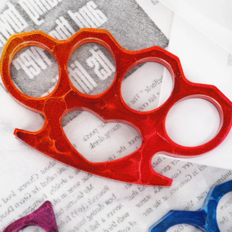 Finger Tiger Silicone Mold Ring Sleeve Mirror DIY Handmade Crystal Jewelry Decorative Pendant Epoxy Resin Mold Accessories thumbnail 4