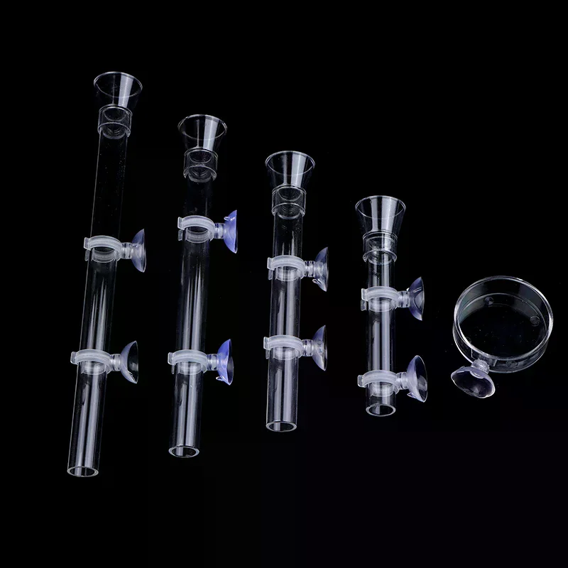 Acrylic Aquarium Feeder Tube Dish Transparent Fish Tank Shrimp Snail Shrimp Food Feeder Bowl Feeding Accessories thumbnail 4