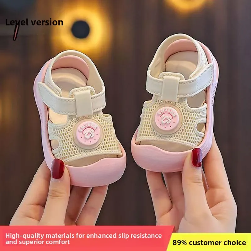 Baby Walking Shoe Summer New Sport Child Sandal Anti Slip Outdoor Soft Soled Girl Shoe Casual Versatile Men's and Women's Sandal thumbnail 4