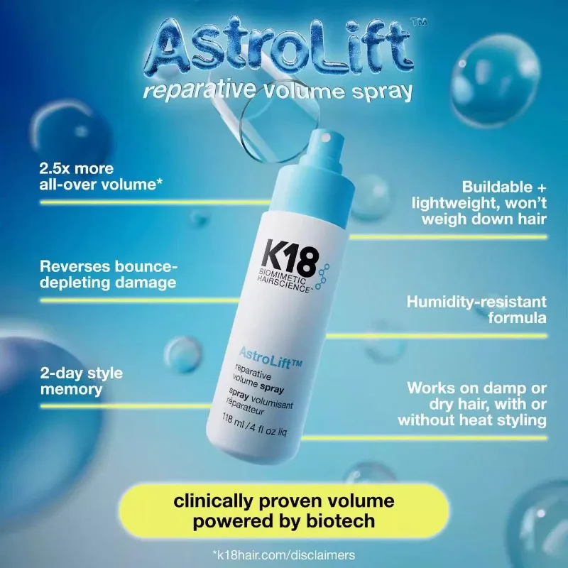 K18 Shampoo&Hair Care Products Non Wash Hair Mask 50ml&150ml 118ml AirWash 118ml AstroLift Damage Repair Oil Control No-rinse thumbnail 5