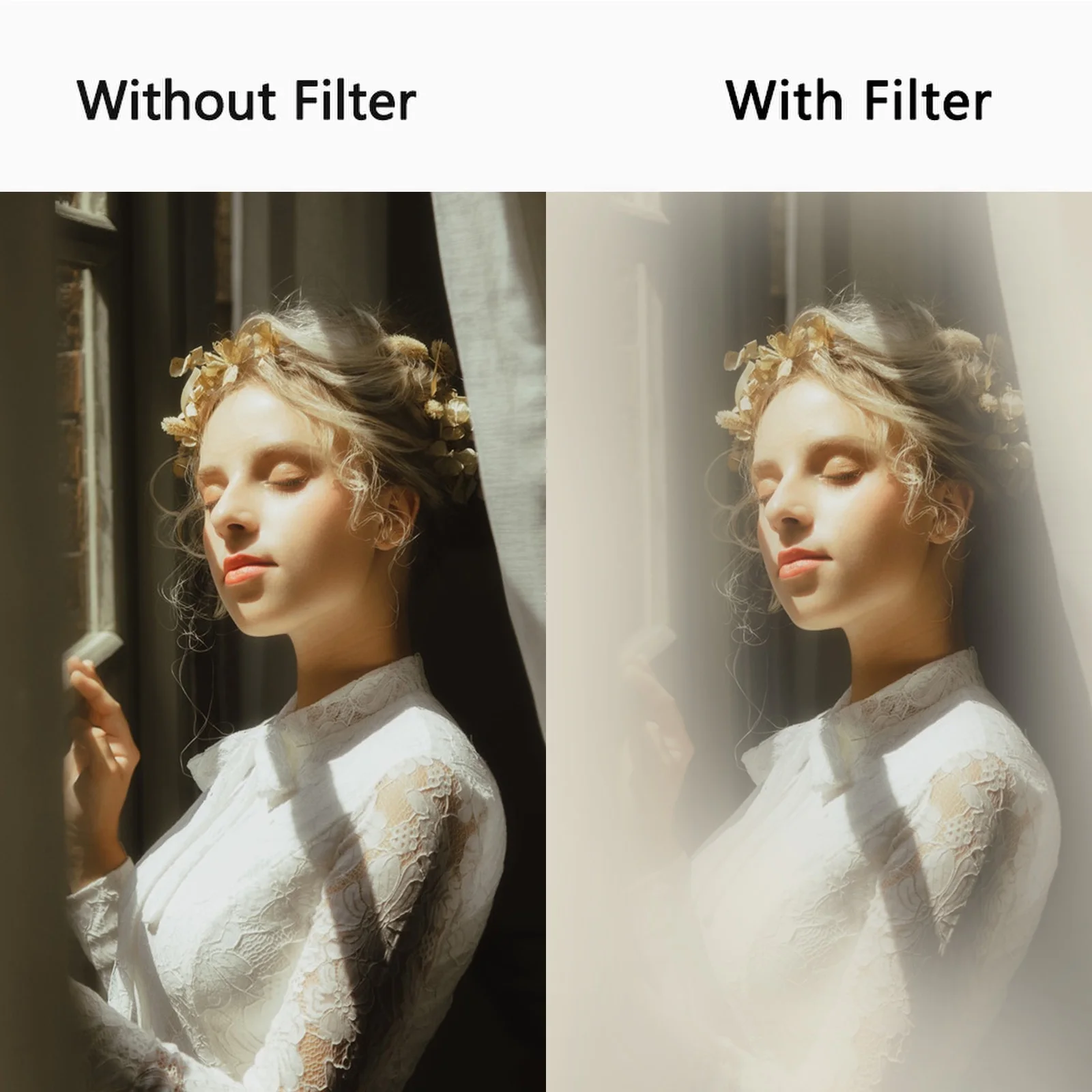 Handheld Hollow Vignette Special Effect Lens Filter For Atmospheric Creative Camera Photography Effects 79mm thumbnail 3