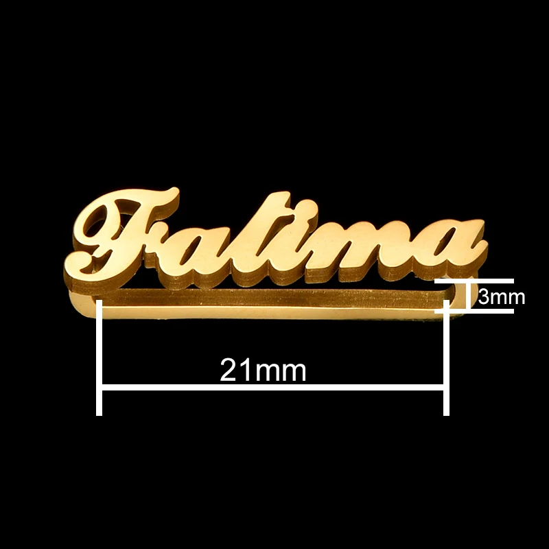 Auxauxme Custom Name Watch Band For Apple Watch Stainless Steel Personalized Names Band Bar Charm Decorative Loop for Watch Gift thumbnail 4